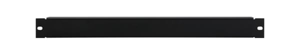 19"-täckpanel Svart 1U