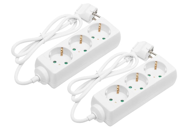 Luxorparts 3-vägs grenuttag 2-pack