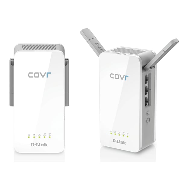 D-Link Covr P2502 Trådlöst homeplug-paket med mesh AC1200