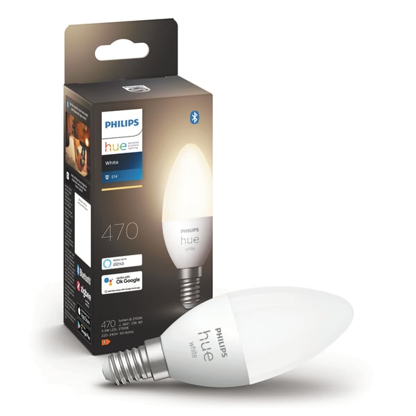 Hue White Smart LED-lampa E14 470 lm 1-pack