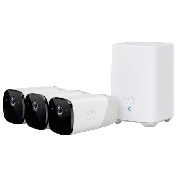 Eufy eufyCam 2 Pro Övervakningssystem 3-pack