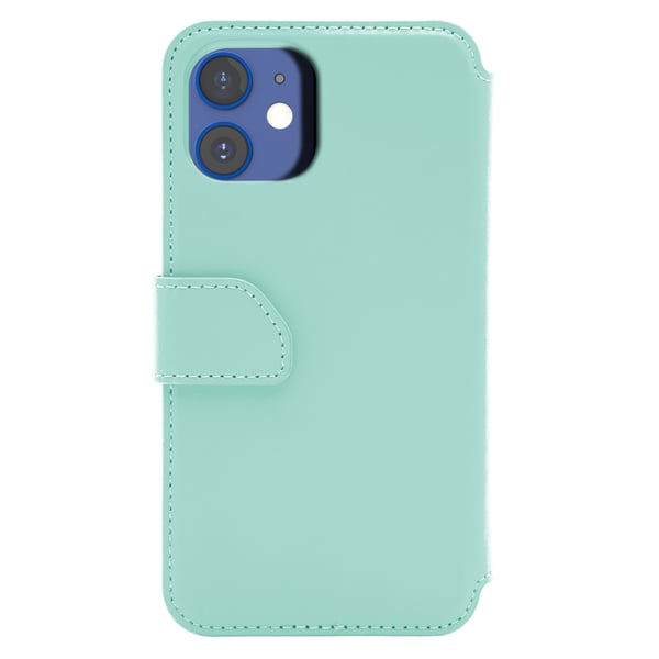 Wallet Case Solo 502 till iPhone 12 mini Turkos