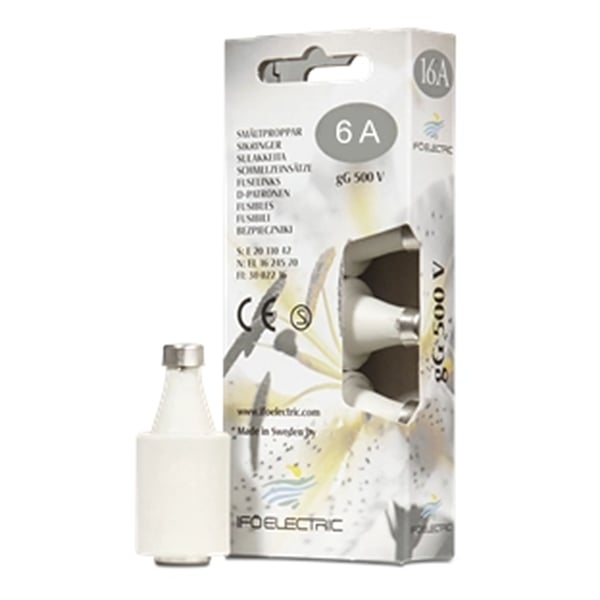 Smältpropp 5-pack 6 A
