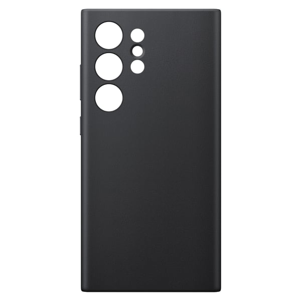 Vegan Leather Case för Galaxy S24 Ultra