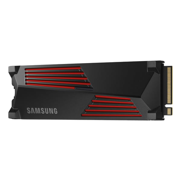 990 PRO PCle 4.0 NVMe M.2 SSD med kylfläns