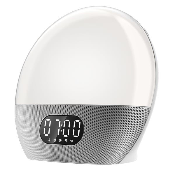 WiiM Wake-up light med väckarklocka
