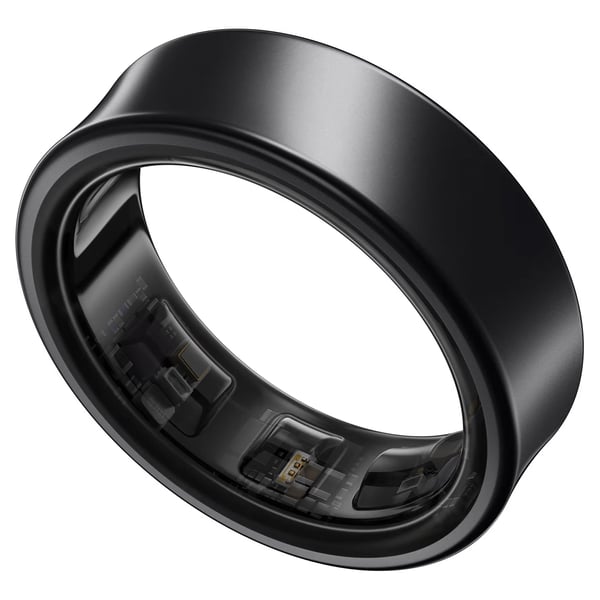 Galaxy Ring - Titanium Black Storlek 8