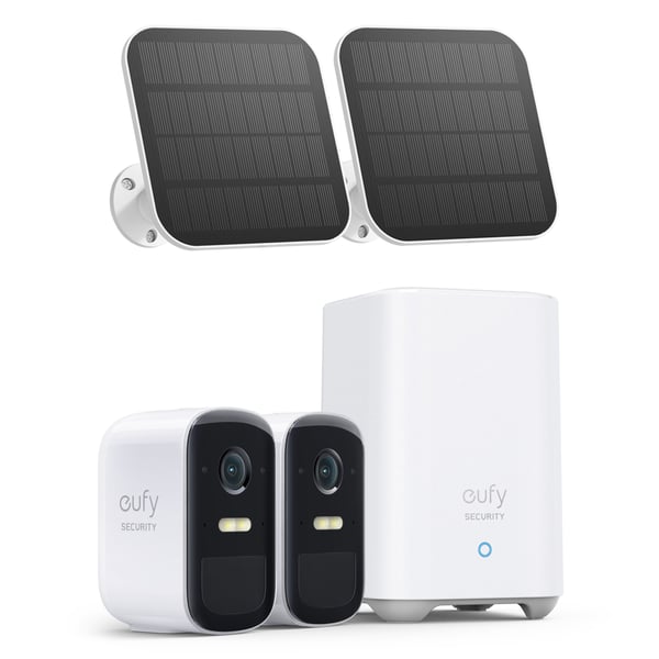 Eufy eufyCam 2C Pro Övervakningssystem med solpanel 2-pack
