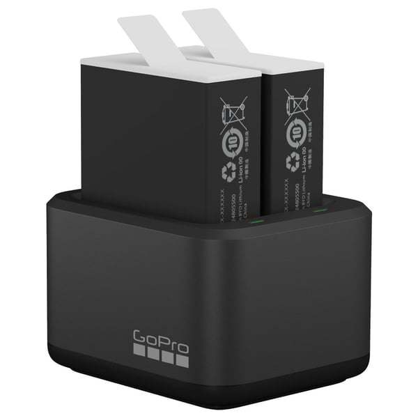 Gopro Dual Battery Charger + Enduro Batteri