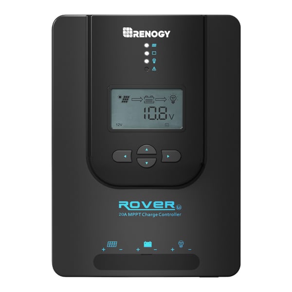 Renogy Rover Solcellsregulator 20A MPPT