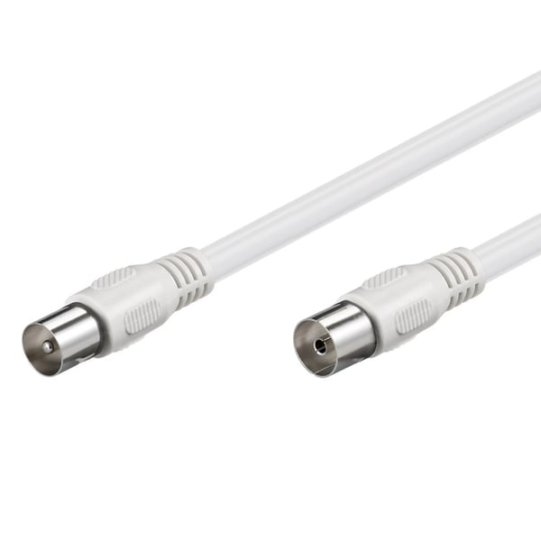 Antennkabel Vit 3 m