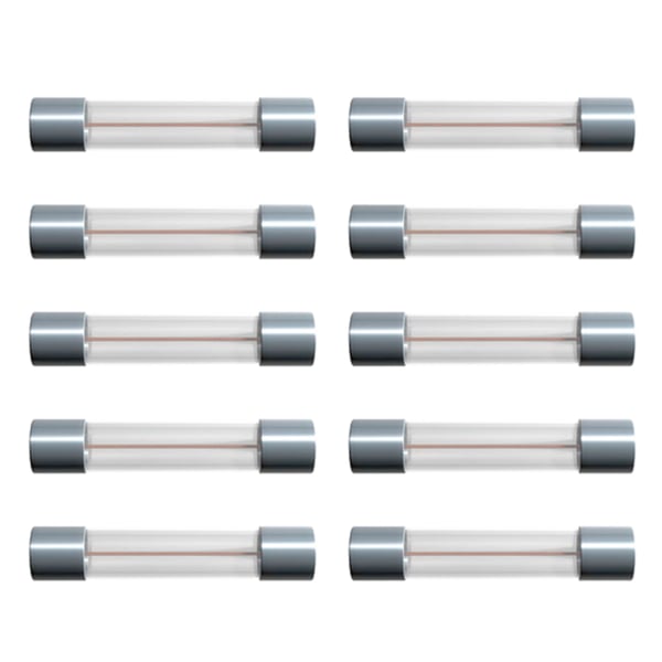 Glasrörssäkring 6x32 mm 10 A Trög (T) 10-pack