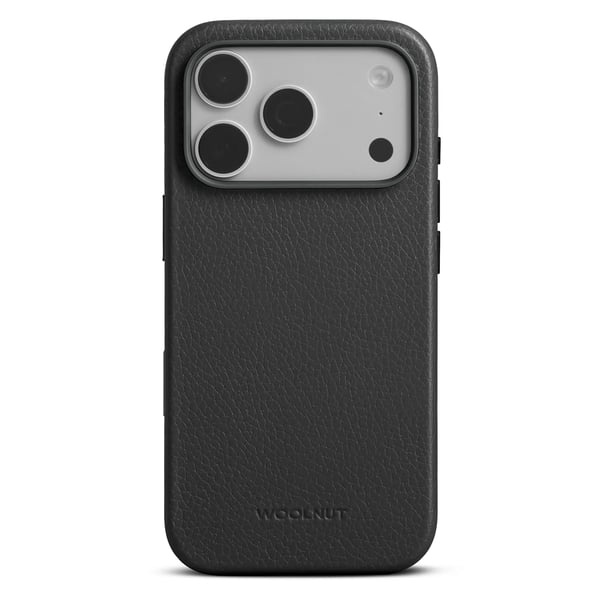 WOOLNUT Läderfodral för iPhone 17 Pro / 18 Pro