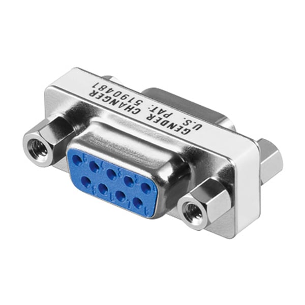 Luxorparts DB9-adapter för seriell kabel (9-polig) Dubbelhona
