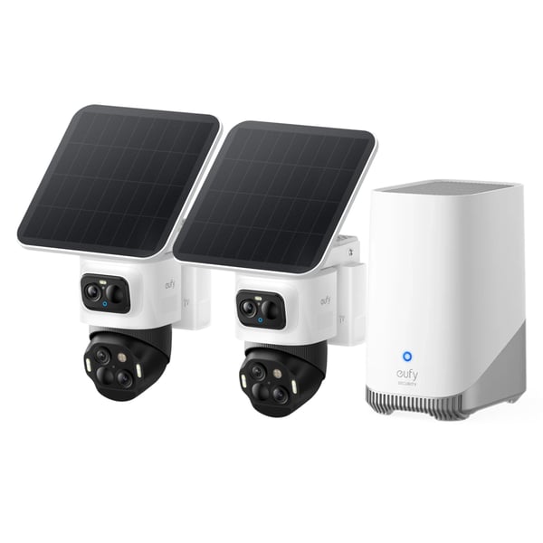 Eufy eufyCam S4 Övervakningssystem med solpanel 2-pack