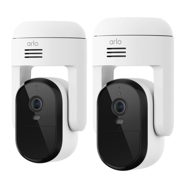 Arlo Essential 3 HD PTZ – Nätansluten övervakningskamera 2-pack