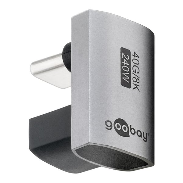 USB-C-adapter 180° U-formad med USB4-stöd