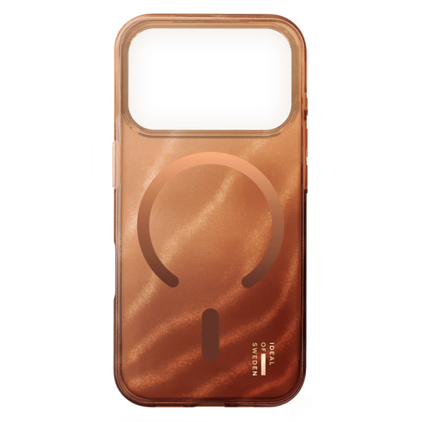 IDEAL OF SWEDEN Clear MagSafe Case för iPhone 17 Pro Mocha Mousse