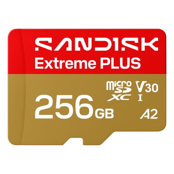 Sandisk Extreme PLUS microSDXC – 250/170 MB/s