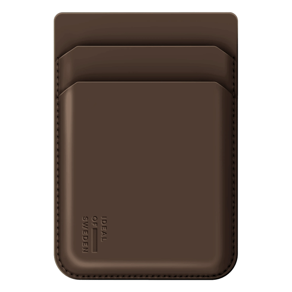 IDEAL OF SWEDEN Magnetic Card Holder – korthållare med MagSafe Mocha Mousse