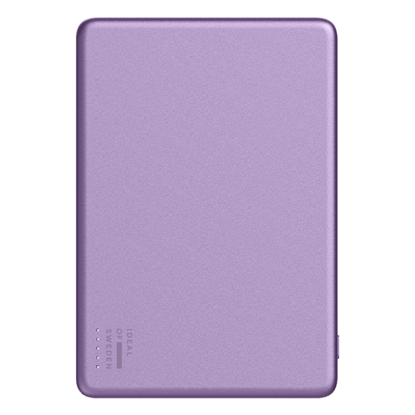 IDEAL OF SWEDEN Slim Powerbank MagSafe 5000 mAh Lavender Milk
