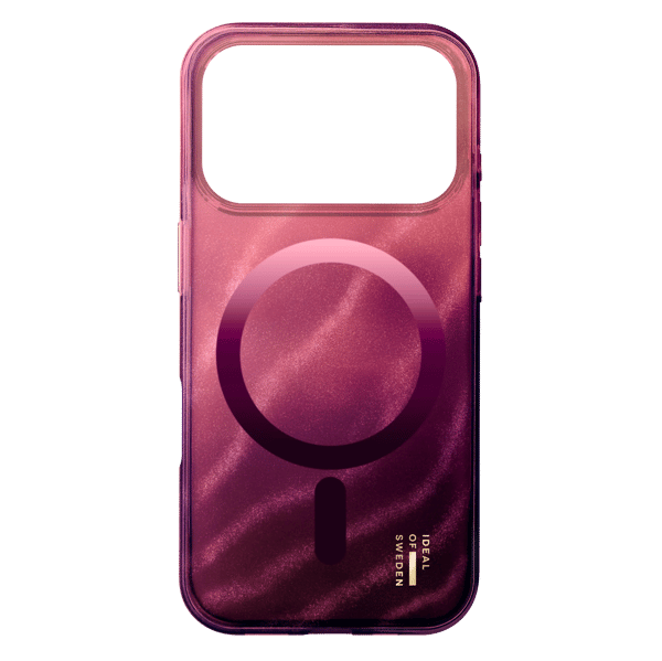 IDEAL OF SWEDEN Clear MagSafe Case för iPhone 17 Pro Max / 18 Pro Max Cherry Lacquer