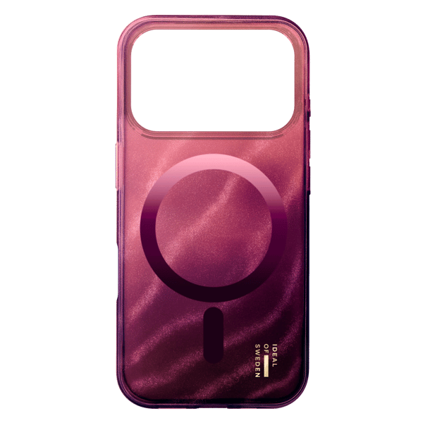 IDEAL OF SWEDEN Clear MagSafe Case för iPhone 17 Pro / 18 Pro Cherry Lacquer