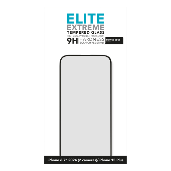 Linocell Elite Extreme Curved Skärmskydd för iPhone 16 Plus