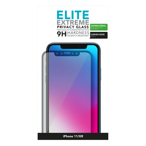 Linocell Elite Extreme Privacy Glass Skärmskydd för iPhone 11/Xr