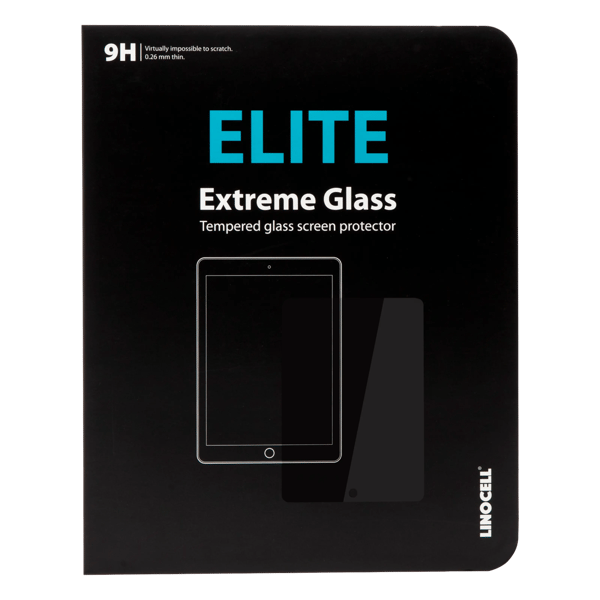 Linocell Elite Extreme Skärmskydd för iPad (5:e-6:e gen), Air, Air 2, Pro (9,7 tum)