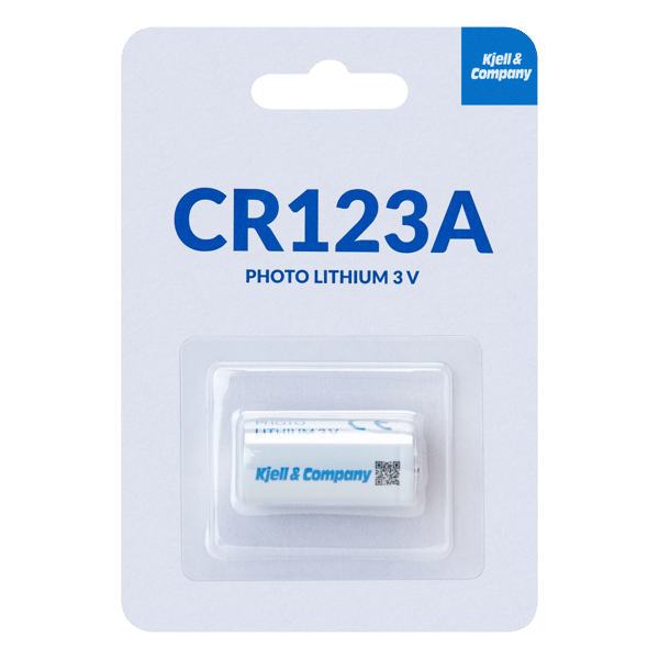 Kjell & Company CR123A Litiumbatteri 1-pack