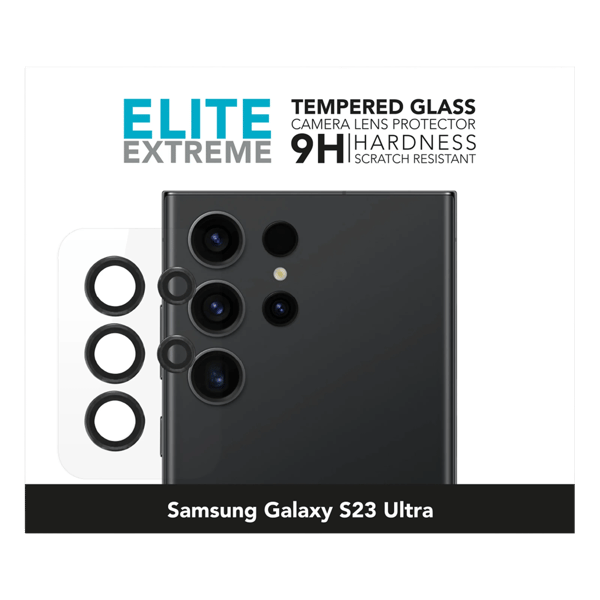 Linocell Elite Extreme Skydd för kameralinsen Galaxy S23 Ultra
