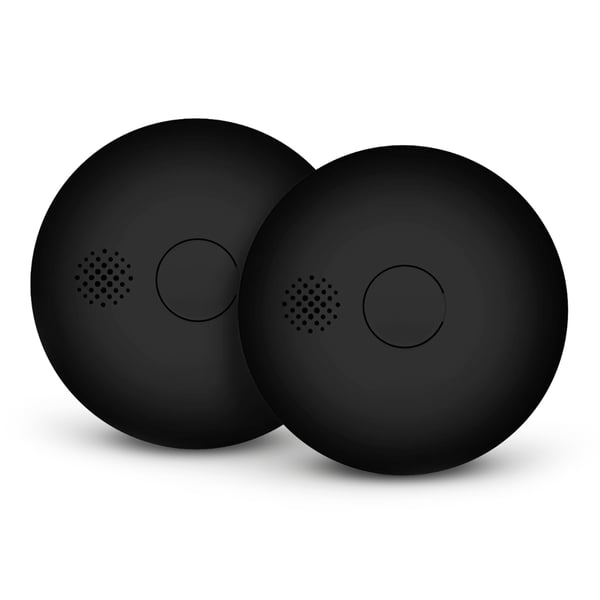 Housegard Luma Trådlös brandvarnare 2-pack Svart