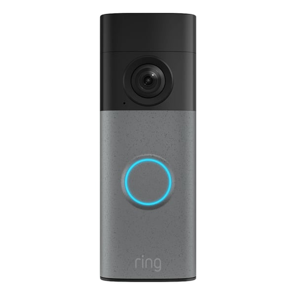 Ring Battery Video Doorbell Retinal 2K Speckled Grey