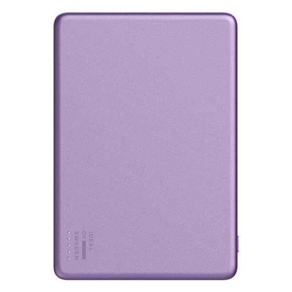 IDEAL OF SWEDEN Slim Powerbank MagSafe 5000 mAh Lavender Milk