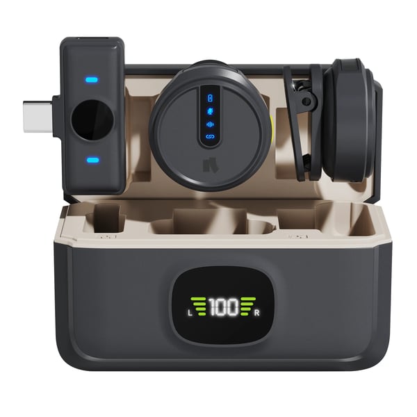 Nomadelic Cast 100 Trådlöst mikrofonkit med USB-C