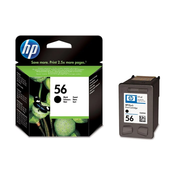 HP 56 Bläckpatron Svart