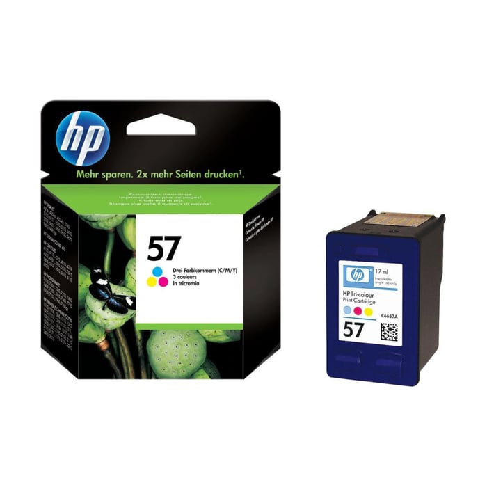 HP 57 Bläckpatron Flera färger