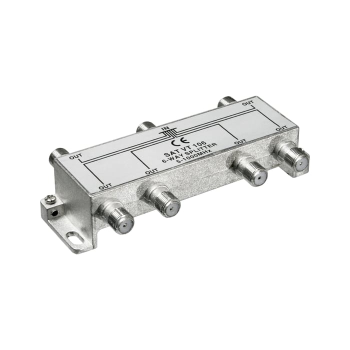 F-splitter 6-vägs