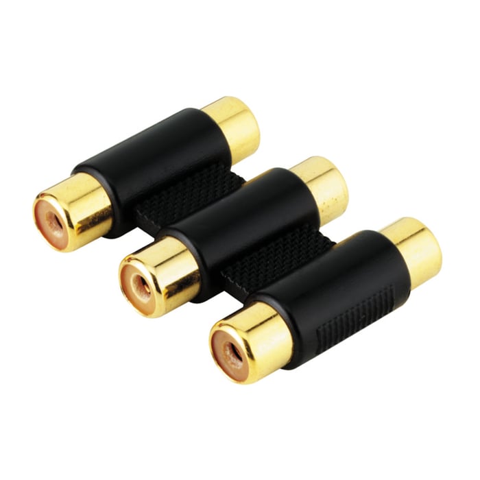 Luxorparts RCA-block | Ljud & bild - Kablar & adaptrar - RCA - RCA-adaptrar | GameStuff