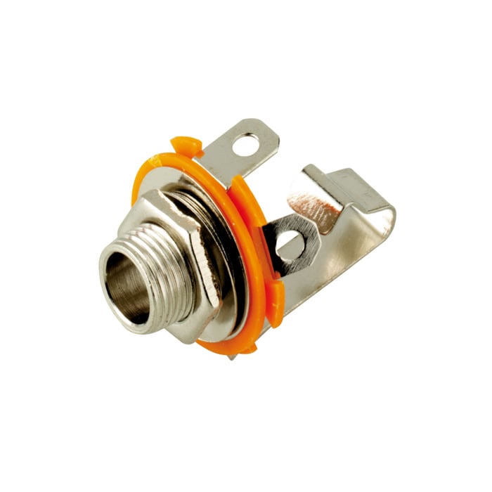 Chassikontakt 6,3 mm Mono | Ljud & bild - Kablar & adaptrar - 6,3 mm - 6,3mm-kontakt | GameStuff