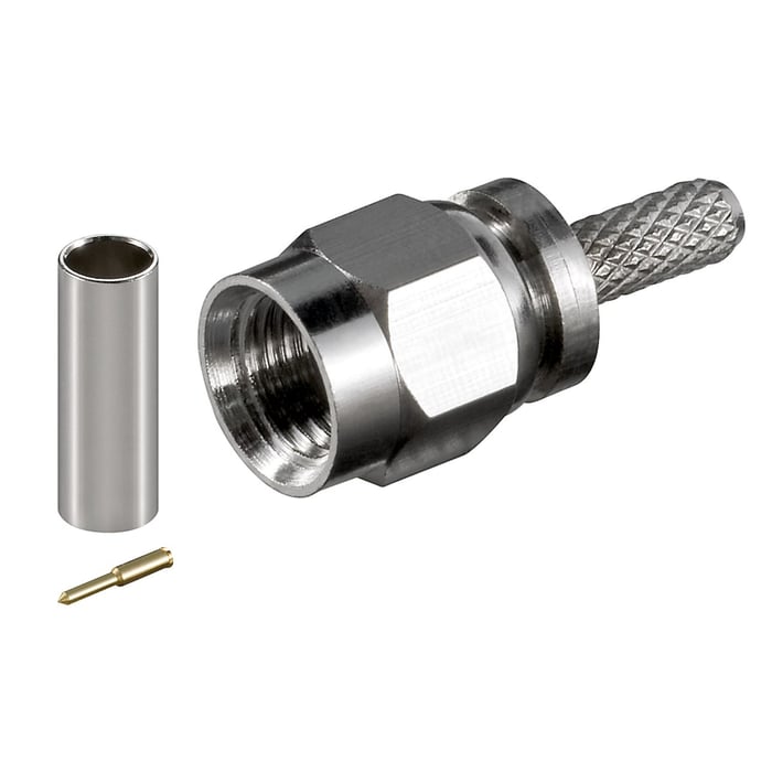 SMA-kontakt Hane för crimpning | Ljud & bild - Antenner & tillbehör - Kontakter för antenn - SMA-kontakter | GameStuff