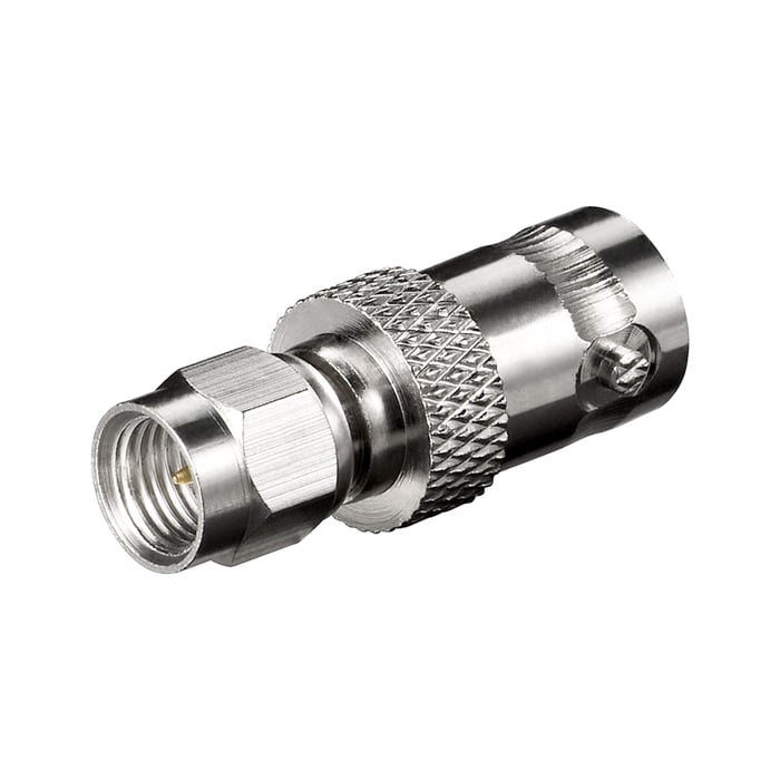 Adapter SMA-hane till BNC-hona