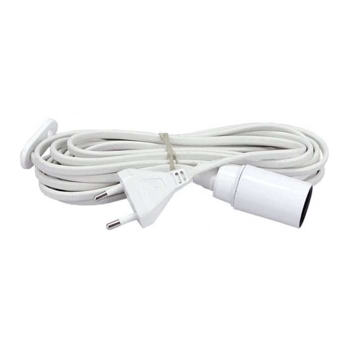 Lamphållare E14 med kabel | Belysning & lampor - Lampkontakter | GameStuff