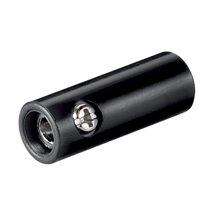 4 mm-labbhylsa Svart