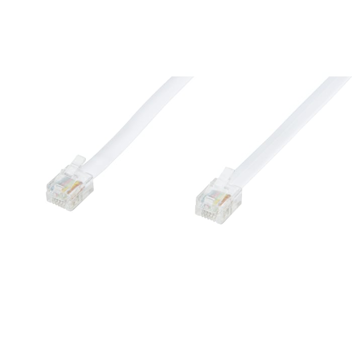 Telefonkabel RJ12 till RJ12 | Hem & fritid - Fast telefoni - Installation - Telekablar - Modulkablar | GameStuff