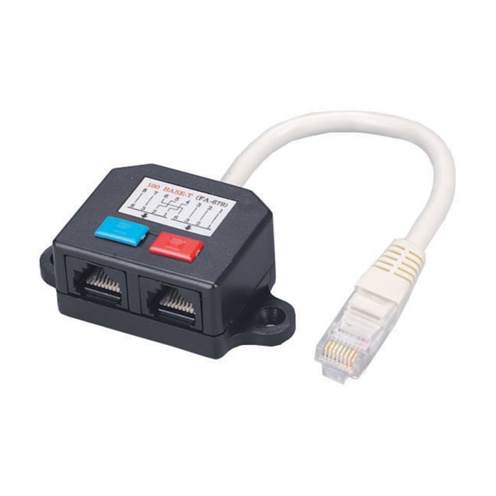 Luxorparts Kabeldelare Cat. 5e UTP