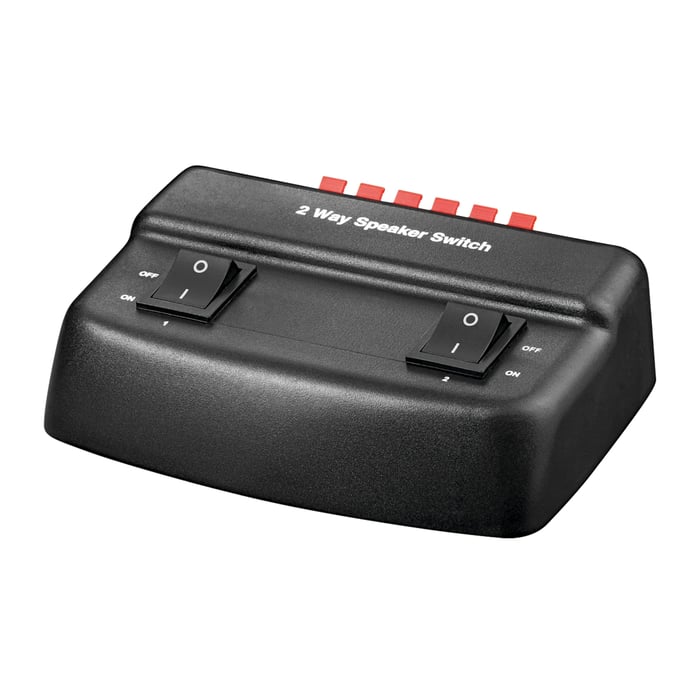 Högtalarswitch 1 till 2