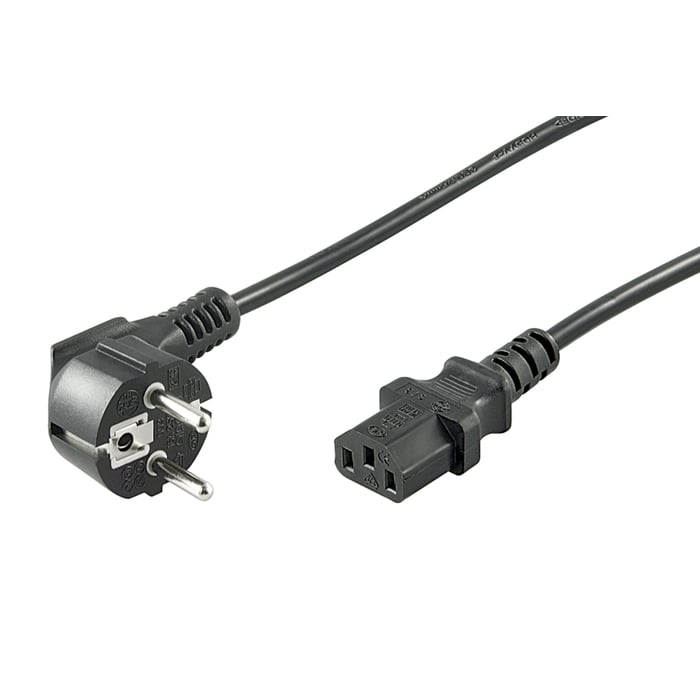 Apparatkabel C13 Svart | Dator - Kablar & adaptrar - Apparatkablar | GameStuff