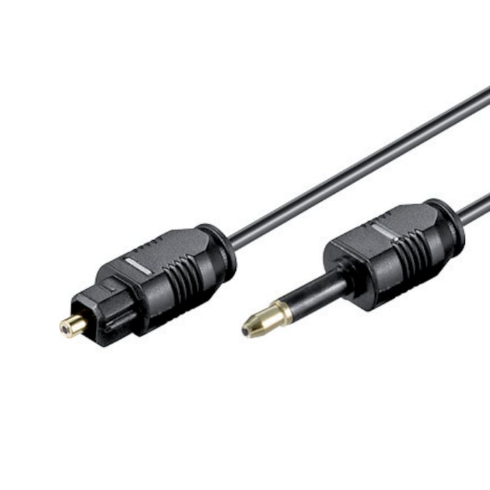 Luxorparts Mini-Toslink-kabel | Ljud & bild - Kablar & adaptrar - Toslink - Toslink till Optisk 3,5 mm | GameStuff